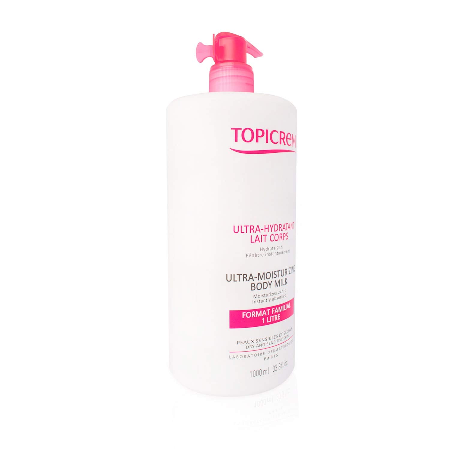 Topicrem Ultra-Moisturizing Body Milk 1000Ml By Topicrem
