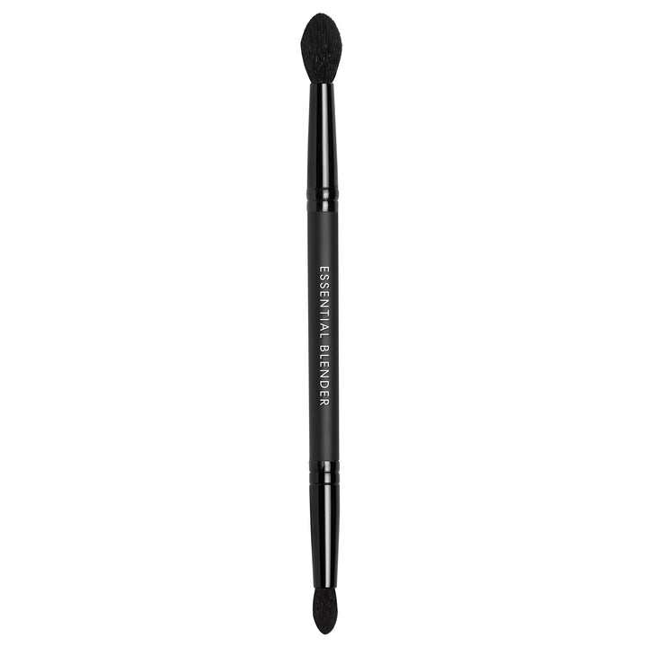 bareMinerals Essential Blender Dual-Ended Eye Brush, Tapered Edge Eyeshadow Brush to Blend, Pointed End to Diffuse Edges, Synthetic Fibers, Vegan