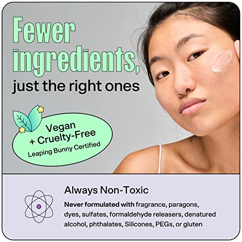 Bubble Skincare Solar Mate Mineral Face Sunscreen Broad Spectrum SPF 40 - Zinc Oxide Sunscreen with Blue Light Protection & Ginseng Extract - Sheer, Lightweight Coverage With No White Cast (50ml)