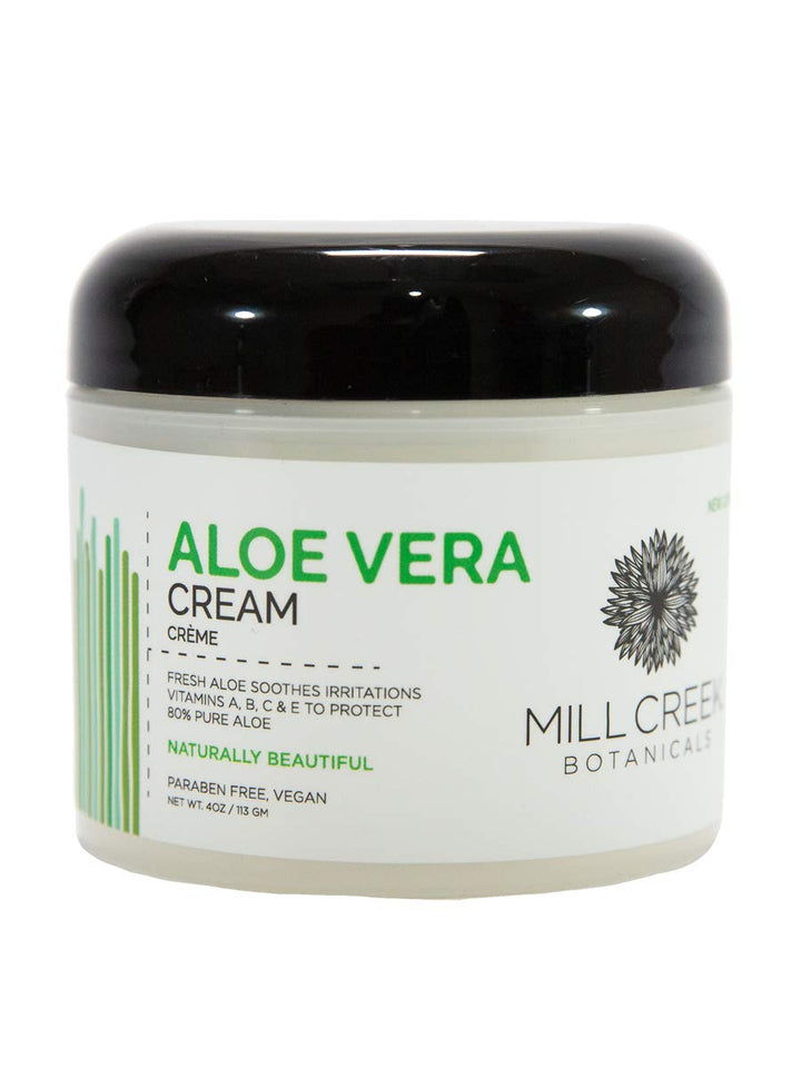 Mill Creek 80% Aloe Vera Cream 4 Oz