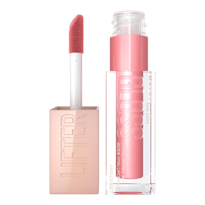 MAYBELLINE Lifter Gloss and Lifter Liner Makeup Gift Set, Lip Gloss and Lip Liner (Cross The Line and Silk)