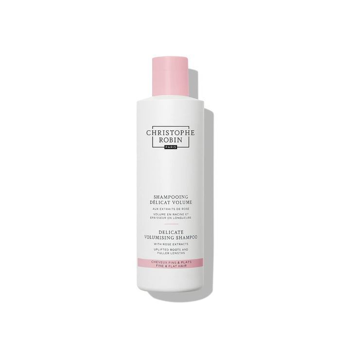 Christophe Robin Delicate Volumizing Shampoo With Rose Extracts for Thin, Fine, and Flat Hair 8.4 fl. oz