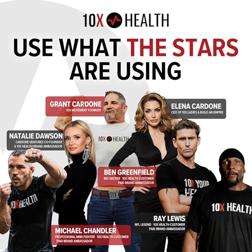 10X Health Optimize Methylated Multivitamin for Men & Women - 34 in 1 Formula with 800 mcg of Vitamin B12, Vitamin E, 5-MTHF, B Complex, NAC, Magnesium & Zinc Multivitamins - 90 Capsules