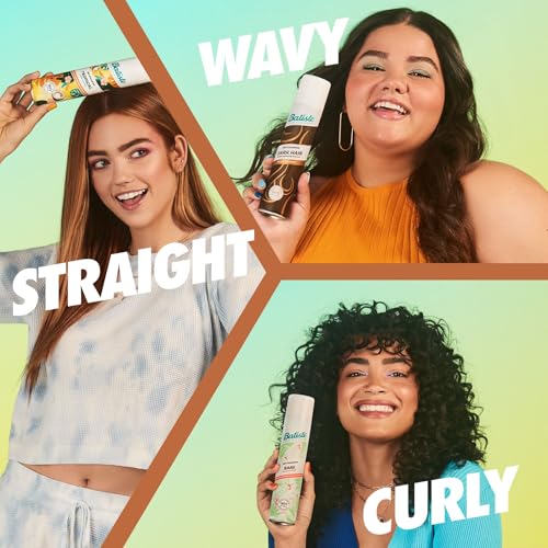 Batiste Dark Dry Shampoo, Waterless shampoo, 3.81oz 3 pack