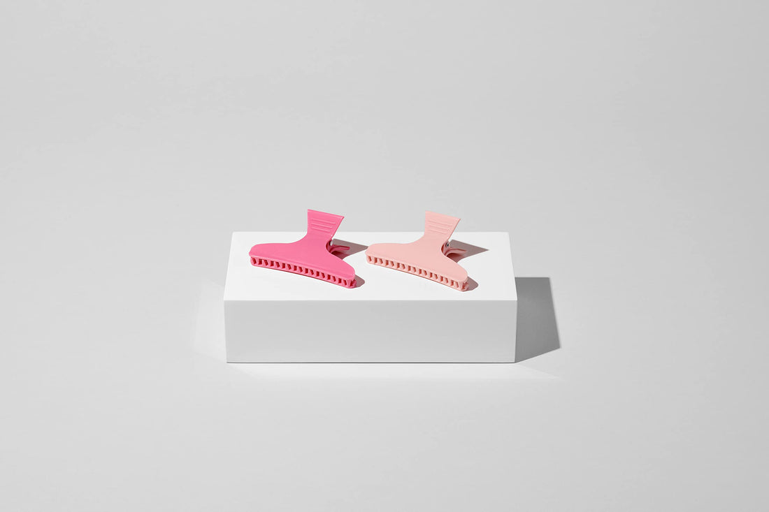 Diane Large Frosty Butterfly Clips, 9/bag,Assorted