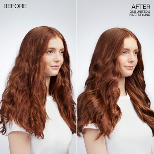 Redken One United Leave In Conditioner | Heat Protectant Spray for Blow Dry & Hair Styling | Multi-Benefit Hair Treatment | Detangles, Nourishes, & Smooths Frizz | For All Hair Types | Paraben Free
