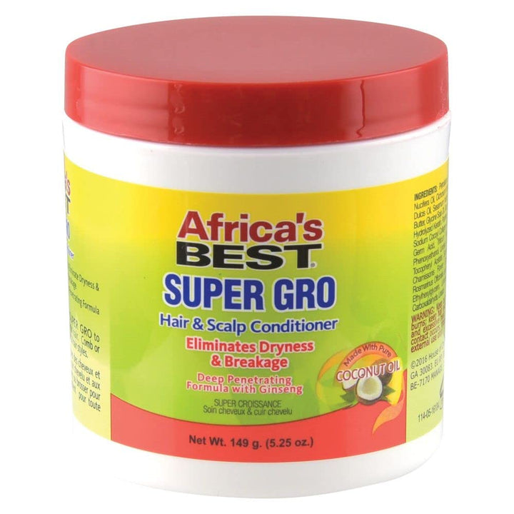 Africa'S Best Super Gro Hair And Scalp Conditioner, 5.25 Ounce