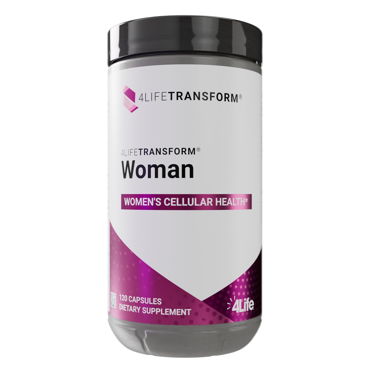 4Life Transform Woman - for Women with Velvet Bean & Evening Primrose Extracts - Supports Healthy Skin & Nitric Oxide Production - 120 Capsules