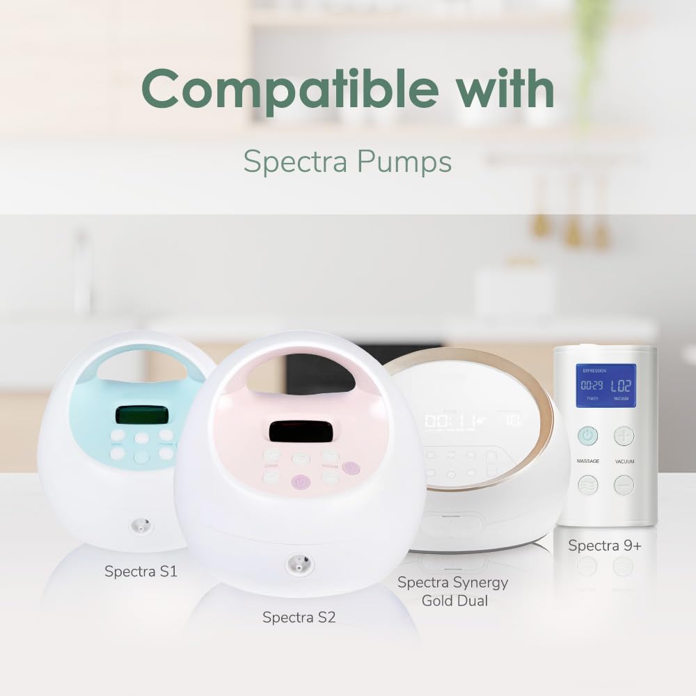 Maymom Pump Parts Compatible with Spectra S1 S2 9 Plus Synergy Gold Incl Duckbill Valve Silicone Membrane Not Original Spectra S1 S2 Replacement Pump Parts