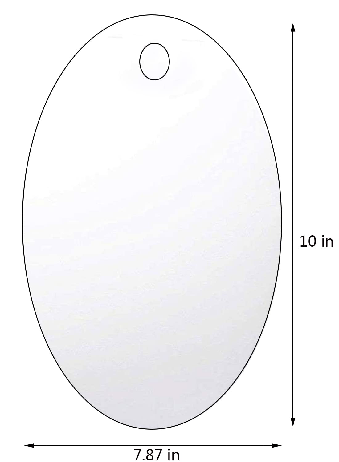 Deluxe Larger Anti-Fog Shower Mirror| Fogless Bathroom Shaving Mirror | Long-Lasting Removable Adhesive Hook and Razor Holder | Bathroom Accessories (10 X 7.87)