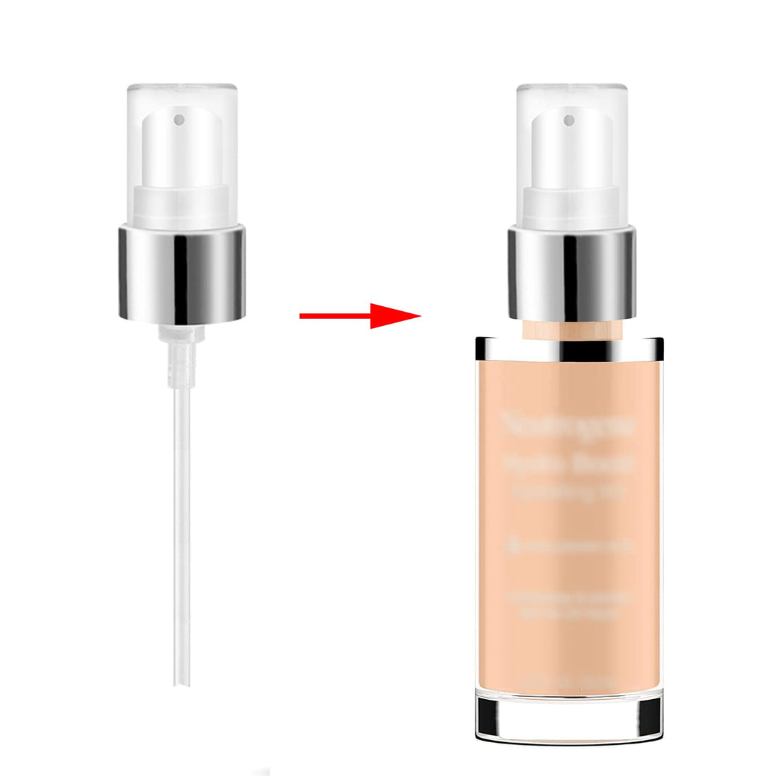 MORICHS 2PCS Replacement Foundation Pump For Neutrogena Hydro Boost Hydrating Tint Foundation