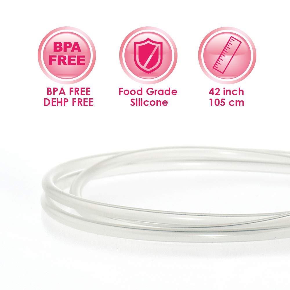 Maymom Pump Parts Compatible with Spectra S2 Spectra S1, 9 Plus Pump Not Original Spectra Pump Parts Replace Spectra S2 Accessories and Spectra Flange. Inc Flange Backflow Protector Tubing (24mm)