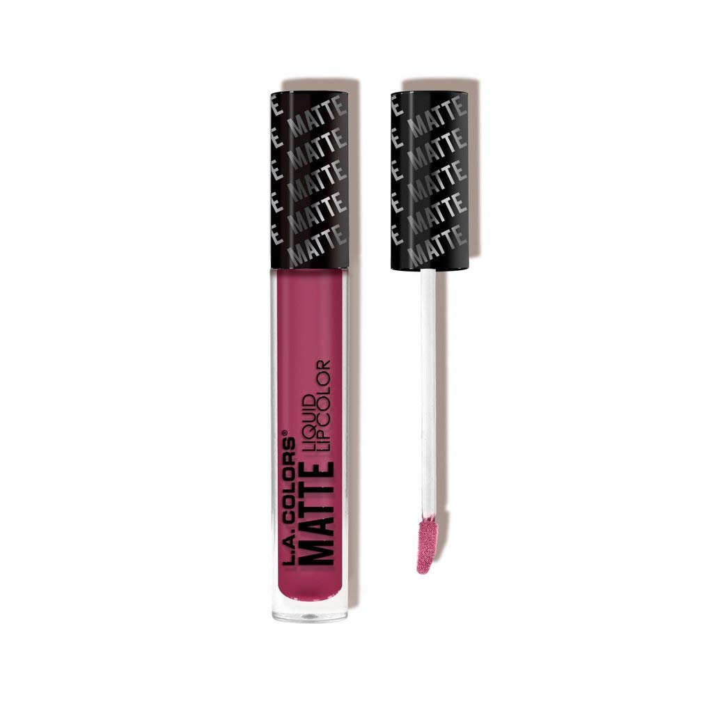 L.A. Colors Matte Liquid Lip Color, Perfection Pink, 3.9g