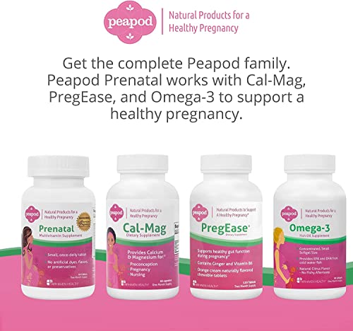 Fairhaven Health Peapod Prenatal Multivitamin - 1 Per Day, Light Vanilla Flavor - Pregnancy Must Haves for Women and Baby Health - Includes Iron, Vitamin C, and Folic Acid - 2 Month Supply