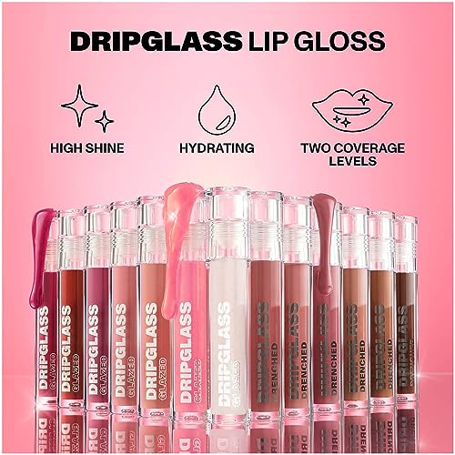 MORPHE Dripglass Drenched High Pigment Lip Gloss - Mauve Splash