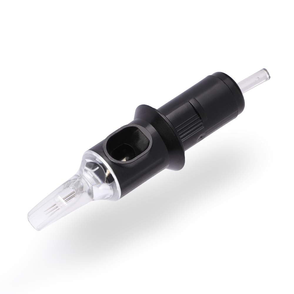 Stigma #12(11M1) Standard Disposable Tattoo Needle Cartridges with Membrane Safety Cartridges for Tattoo Artists Weaved Magnum Shader 20Pcs Standard Pack EN05-20-1211M1