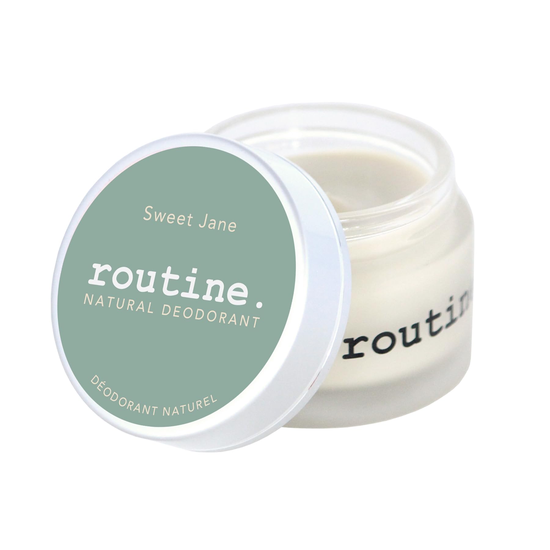 Sweet Jane : Routine De-Odor-Cream 50ml Clay & Beeswax Formula Natural Deodorant Cream (Sweet Jane)