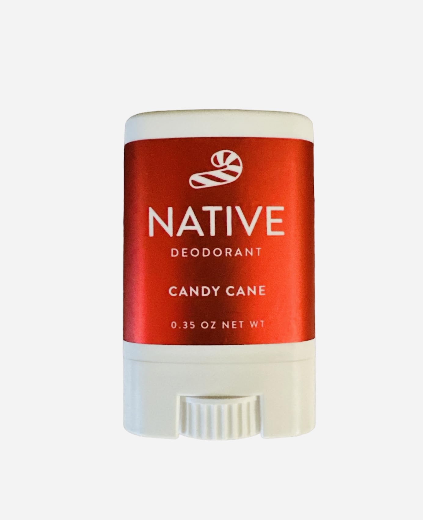 Native Candy Cane Mini Deodorant - 0.35oz