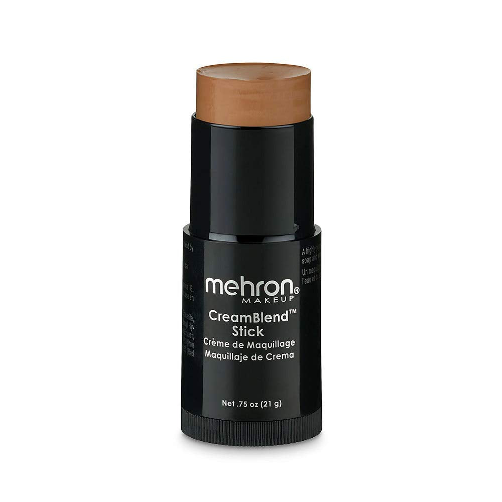 Mehron Makeup CreamBlend Stick - Foundation (.75 oz) (Medium Dark 2)