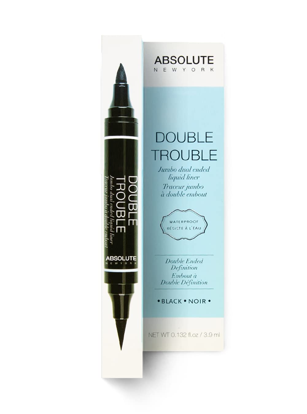 Absolute New York Liquid Lip Liner, Double Trouble, 1ml