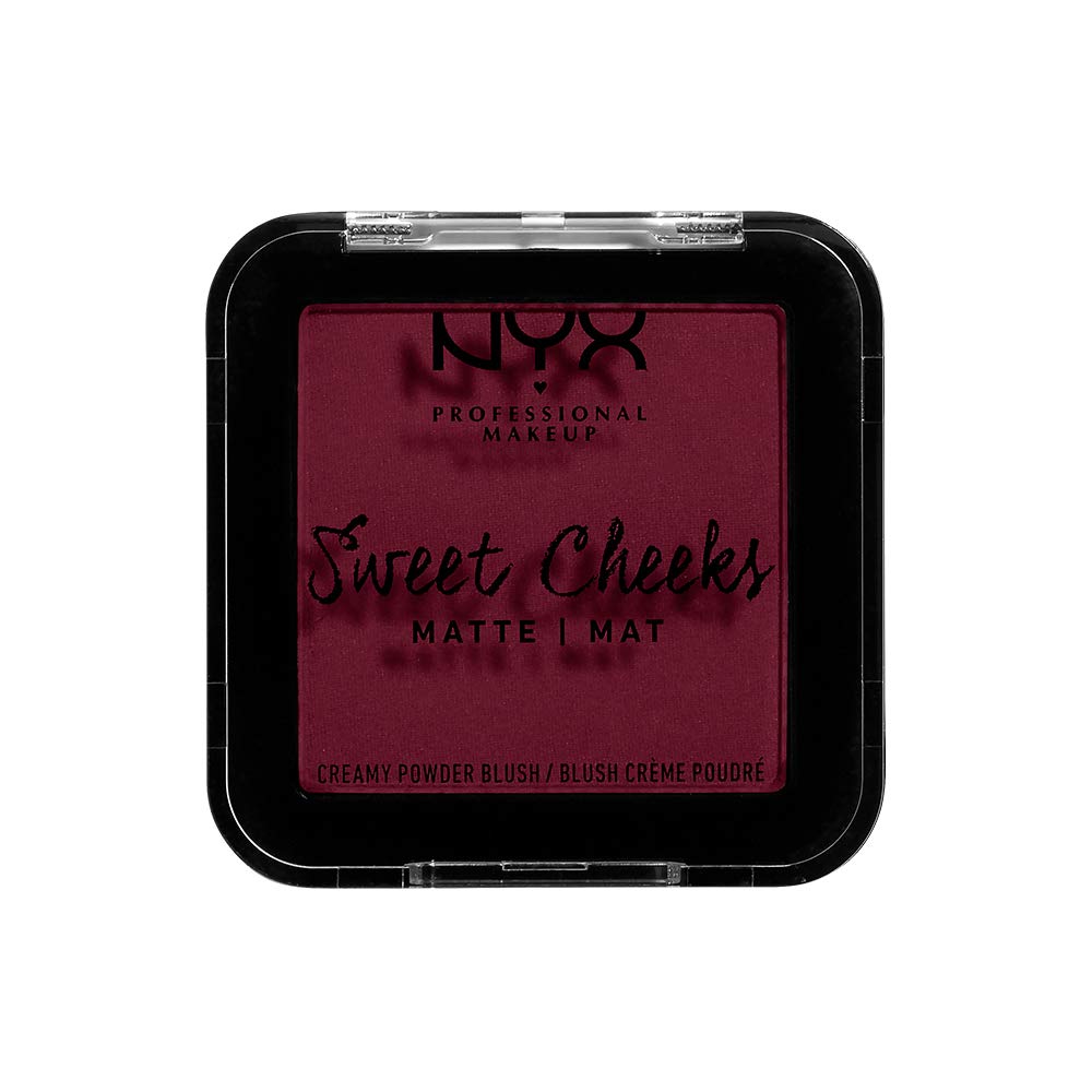 NYX PROFESSIONAL MAKEUP Sweet Cheeks Matte Blush, Red Riot