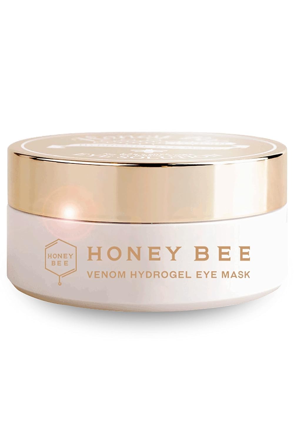 [TRUE ISLAND] Honey Bee Venom Hydrogel Under-Eye Mask | Korean Skin Care Collagen Treatment Patch Pads for Dark Circles Puffy Eyes Bags