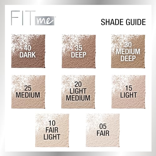 Maybelline Fit Me Loose Setting Powder, Face Powder and Finishing Makeup, Light, 1 Count
