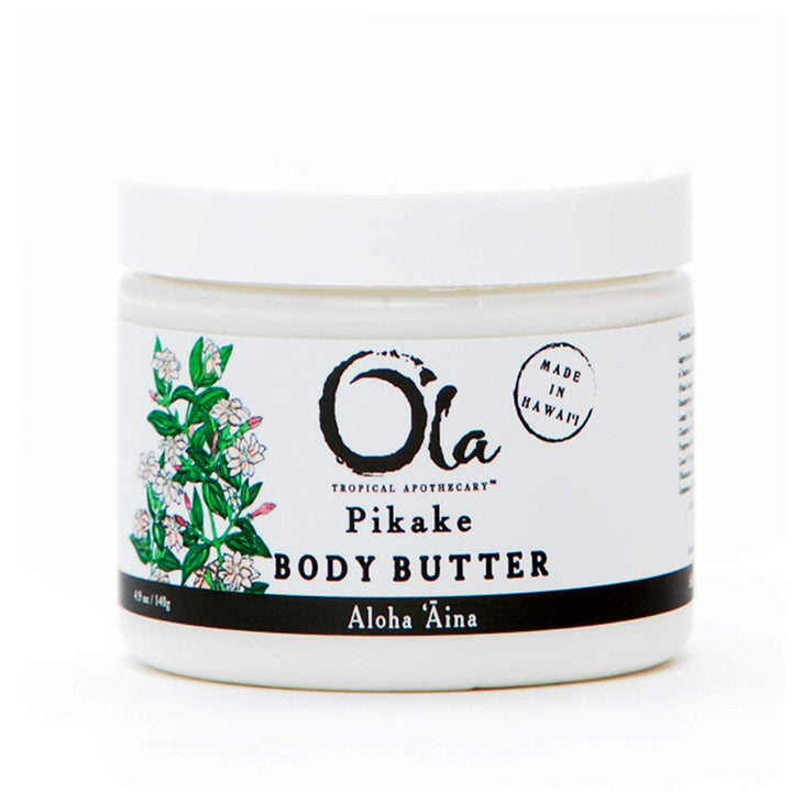 Ola Tropical Apothecary Pikake Body Butter with Pure Tropical Oils and Plant Extracts - 4.9 oz