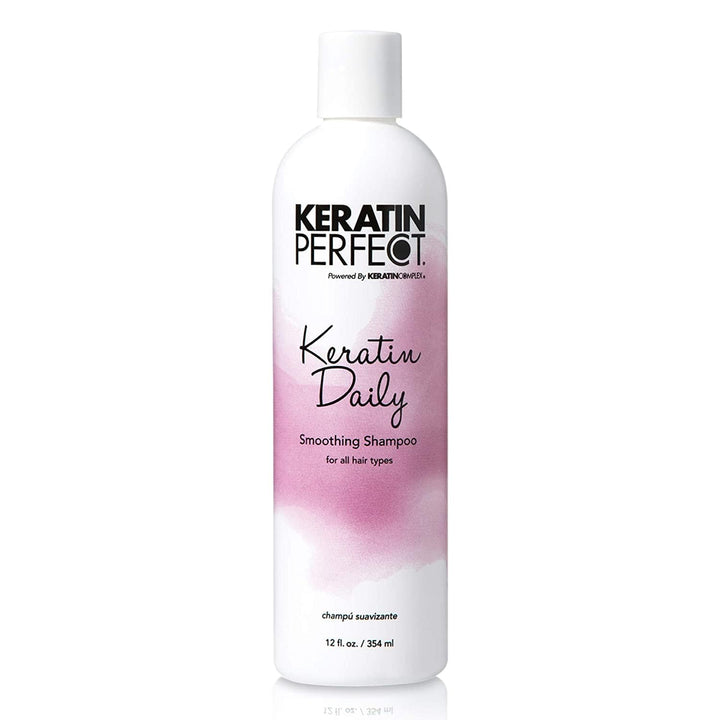 Keratin Perfect Keratin Daily Smoothing Shampoo- 12oz