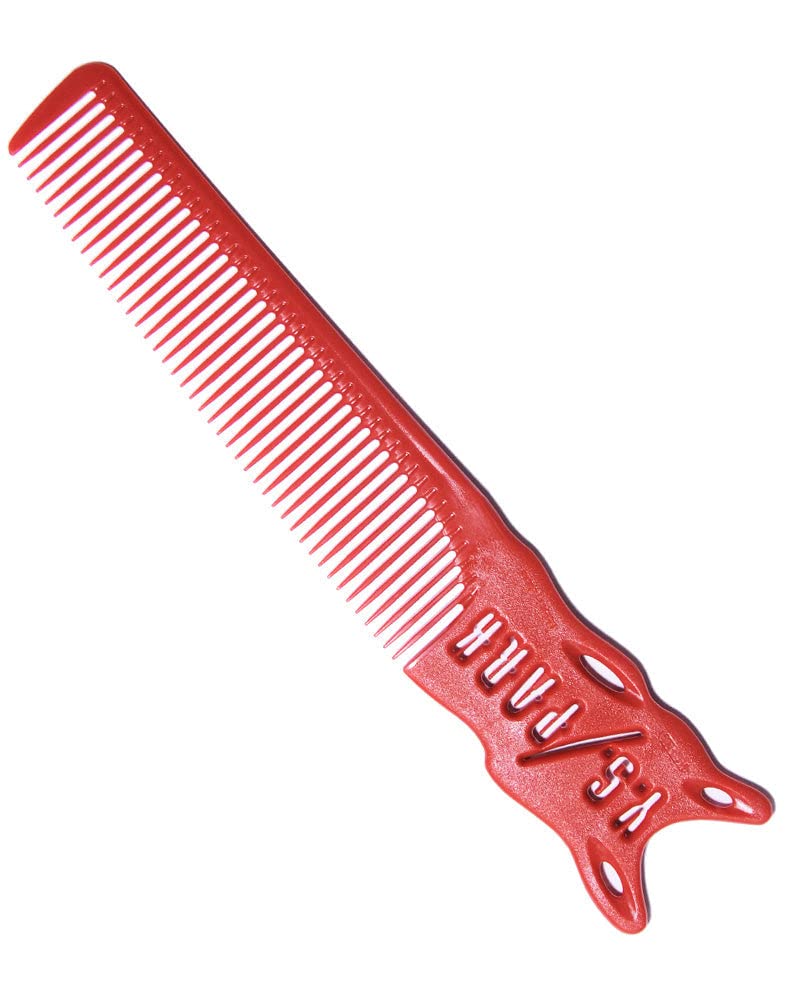 YS Park 209 Barber Comb - Red
