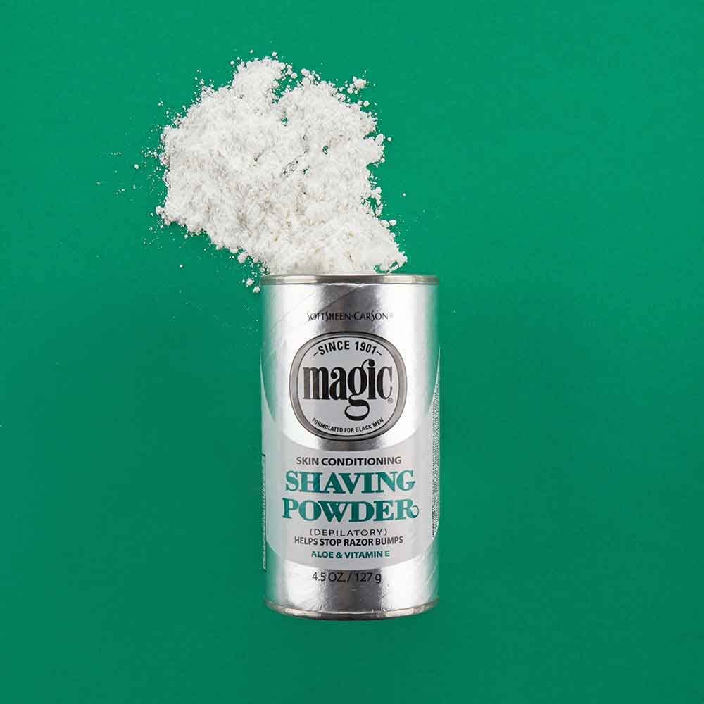 Magic Shave Shaving Powder Platinum-4.5 oz