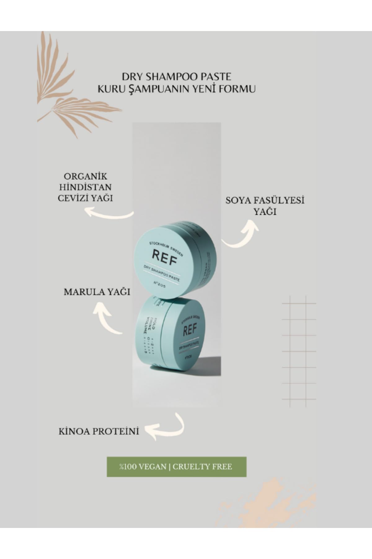 Reference of Sweden DRY SHAMPOO PASTE