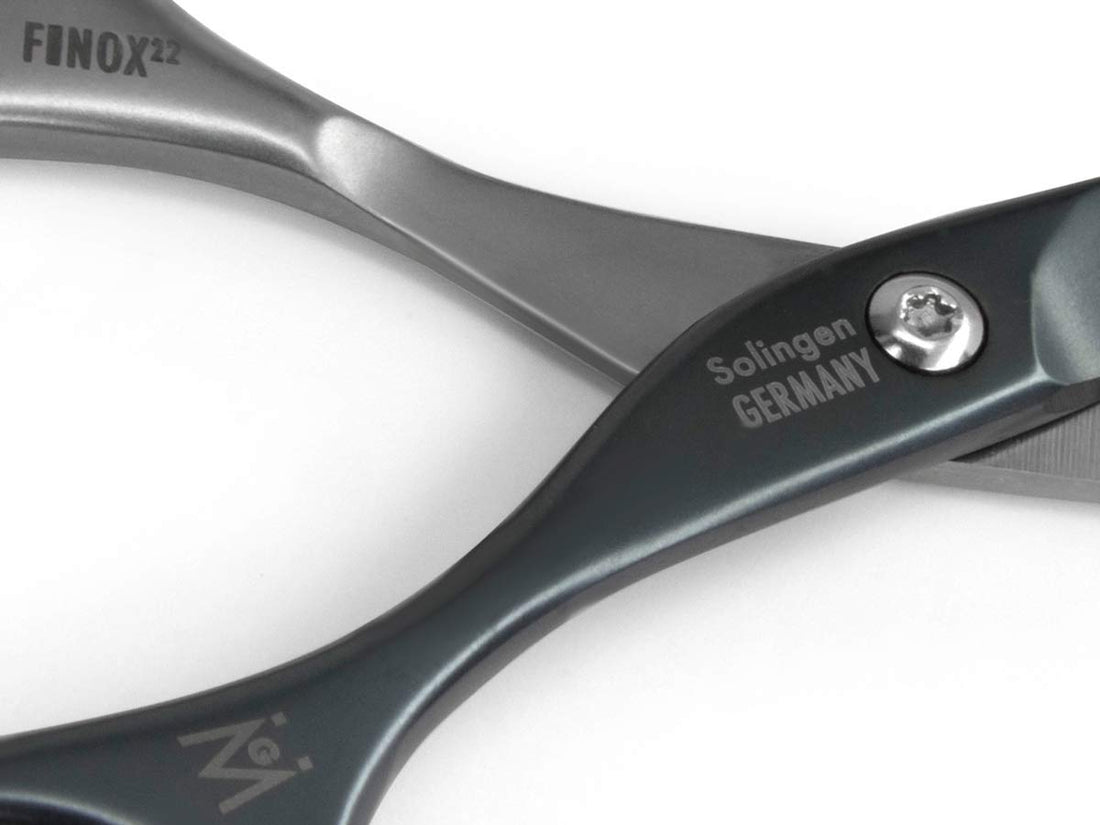 NEW Self sharpening nail scissors FINOX22 stainless steel Titanium coated by GERmanikure