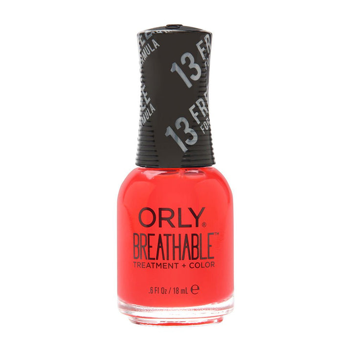 Orly Nail Lacquer, Vitamin Burst Breathable, 18ml