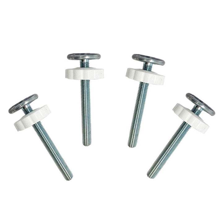 4 Pack M8 Extra Long Pressure Gates Threaded Spindle Rods,8mm Baby Kids Pet Dog Gates Accessory Screw Bolts Kit Fit for All Pressure Mounted Walk Thru Gates