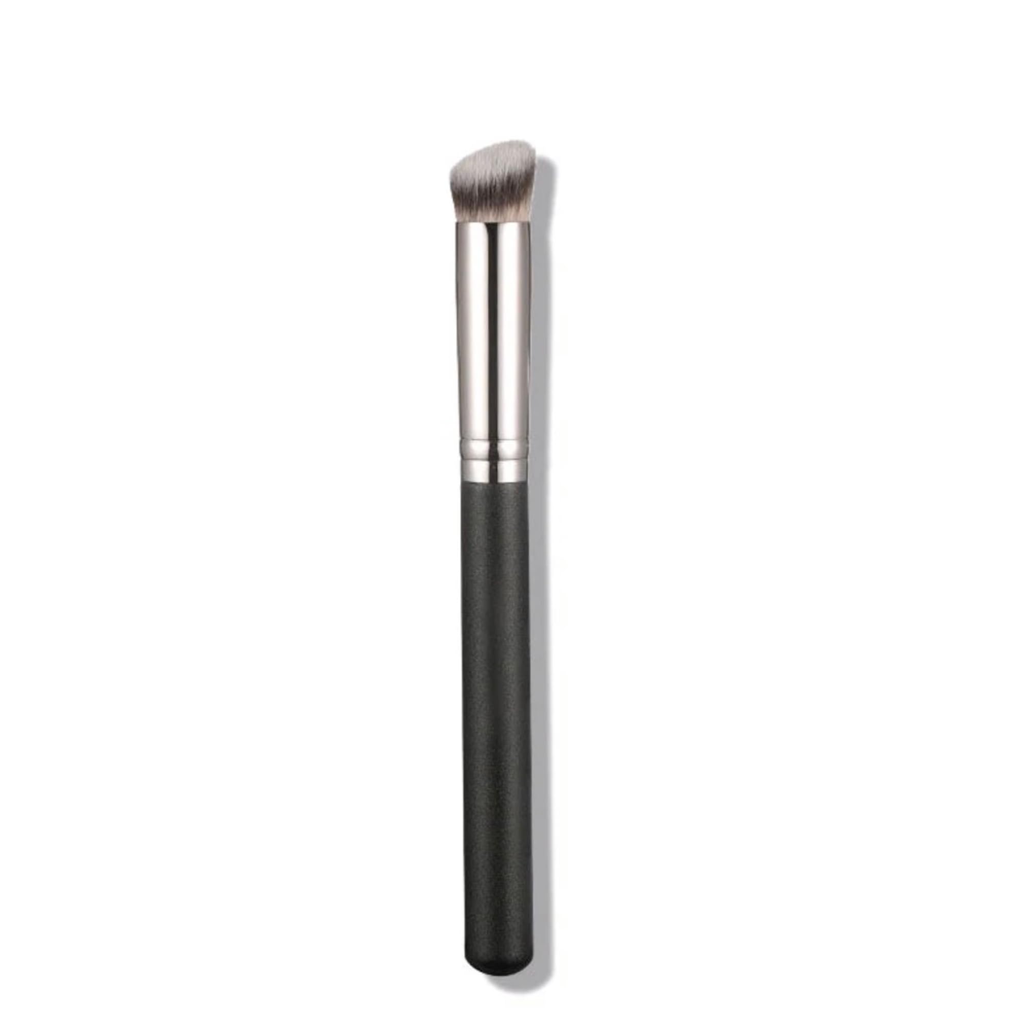 Molly Skin Under Eye Concealer Makeup Brush, Angled Cosmetic Brush For Blending, Concealing, Contouring Makeup, Black