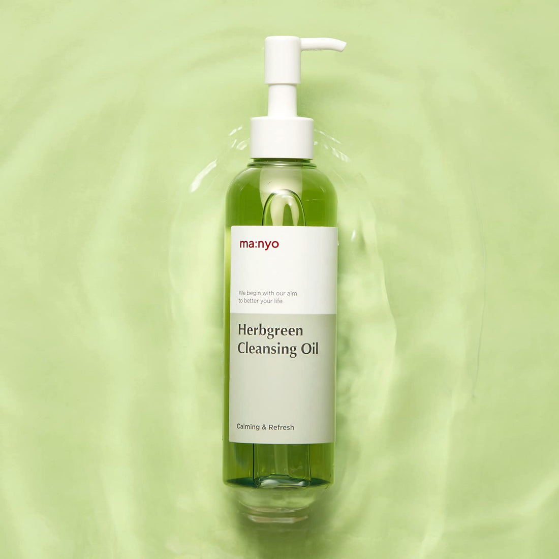 Manyo Factory Herb Green Cleansing Oil, 6.7 Ounce