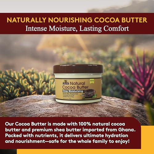 OKAY 100% NATURAL COCOA BUTTER SMOOTH 7oz/198gr