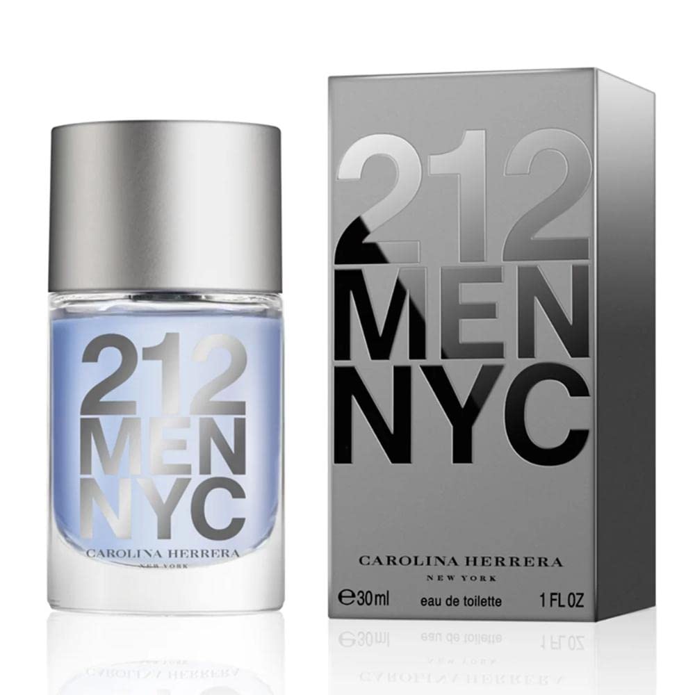 Carolina Herrera 212 Nyc Men's Eau de Toilette Spray, 3.4 ounces (100 ml)