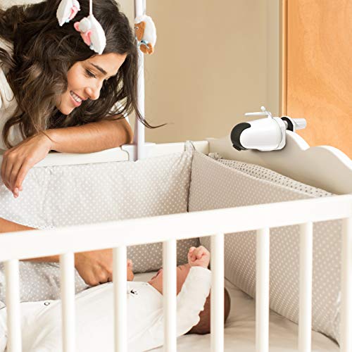 TIUIHU Baby Monitor Crib Mount for Hipp Baby Monitor Camera/VAVA Baby Monitor
