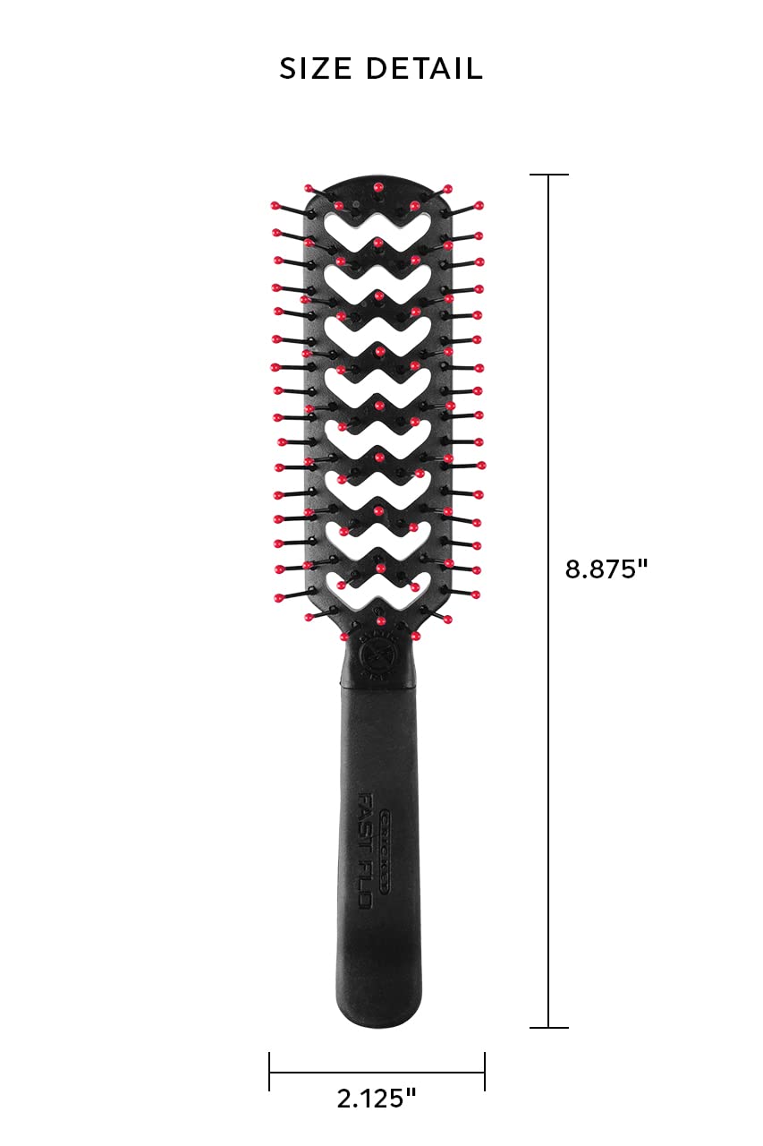 Cricket Static Free Fast Flo Hair Brush