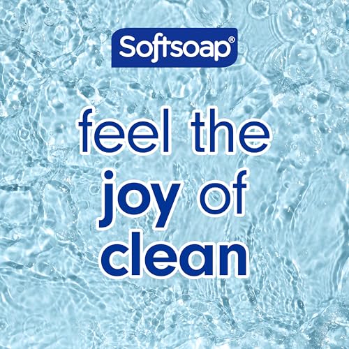 Softsoap Antibacterial Hand Soap Liquid Refill, Crisp Clean, 50oz, Bathroom Soap, Bulk Soap, Moisturizing, Pack of 6 (US05261A)