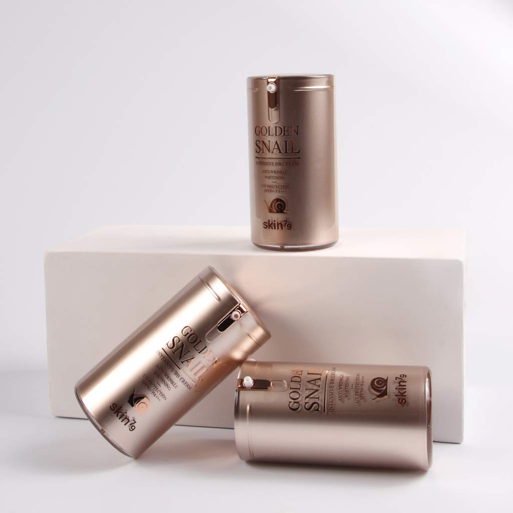 [SKIN79] Golden Snail Intensive BB Cream (SPF50+/PA+++) 45g - Moist and Smooth Finish, Golden snail For weak and dry skin, BB cream, 45g, Gold, 1piece