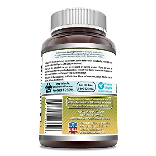 Amazing Formulas Vitamin B Complex with 11 Key Nutrients | 120 Tablets Supplement | Vitamin B1, B2, B3, B6, B12, Folic Acid, Biotin, Choline, Inositol, PABA