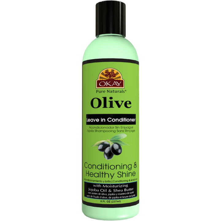 OKAY Olive Oil Leave In Conditioner, 8 Fluid Ounce
