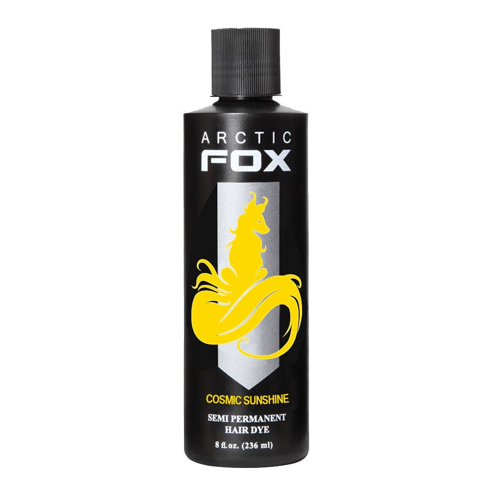 ARCTIC FOX 100% VEGAN SEMI PERMANENT HAIR COLOR DYE (8oz, COSMIC SUNSHINE) by Arctic Fox