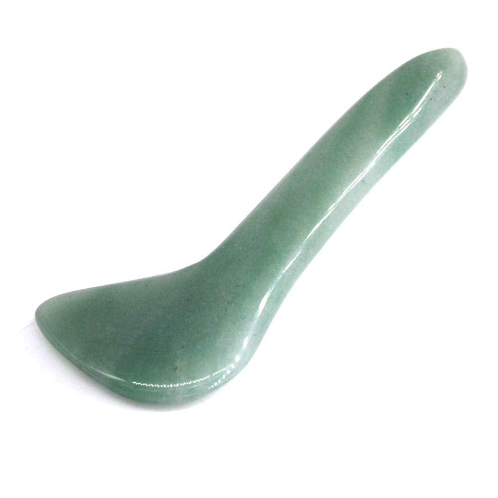 Jade Gua Sha Massage Tools Facial Tool 100% Natural Green Gua Sha Anti Aging Facial Skin SPA for Rejuvenate Skin Anti-wrinkle Anti Aging