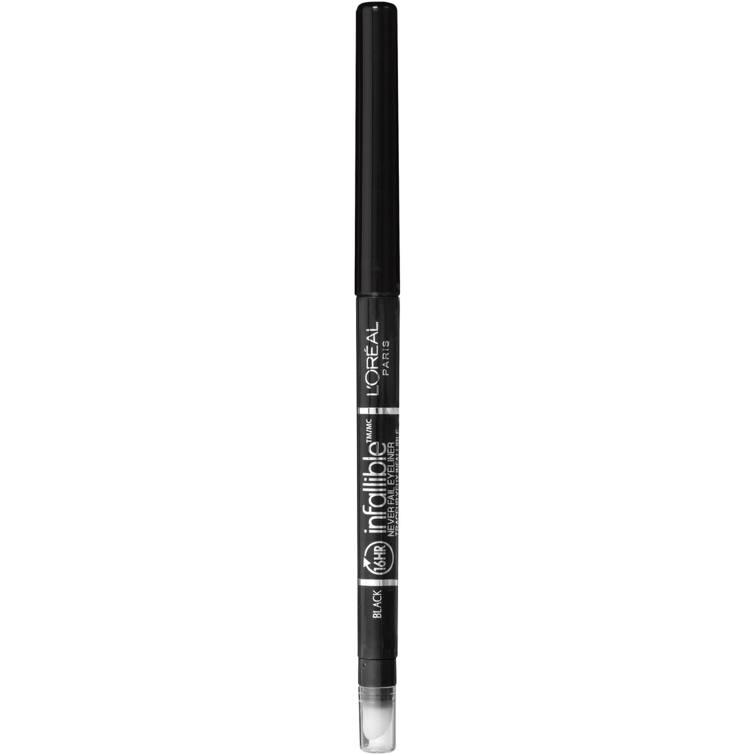L'Oreal Paris Makeup Infallible Never Fail Original Mechanical Pencil Eyeliner with Built in Sharpener, Black, 0.008 oz., 1 Count