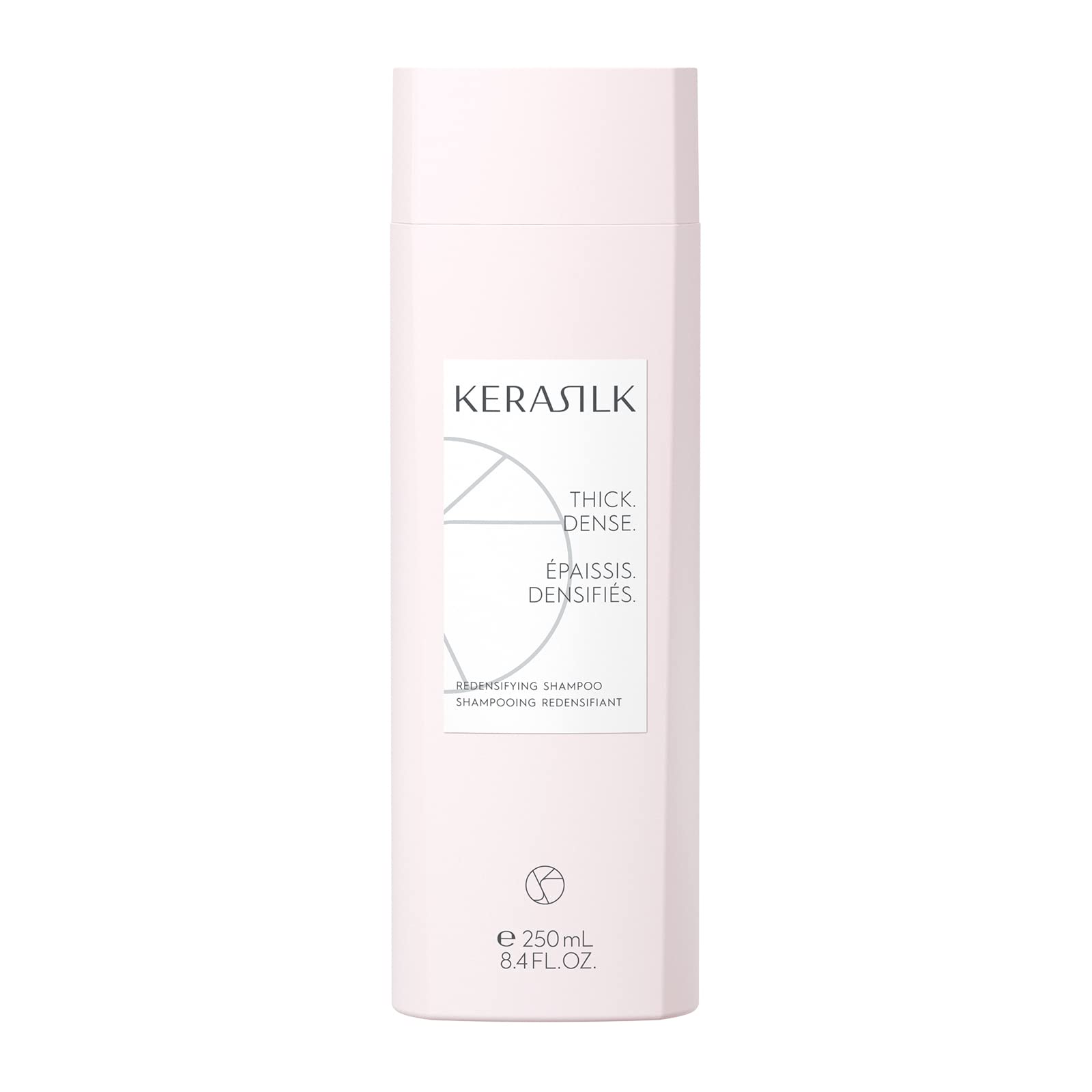 KERASILK Redensifying Shampoo |Leaves Hair Feeling Fuller & Thicker | Plumps Hair at Root for Denser Looking Strands | For Thinning, Weak Hair | 250ml