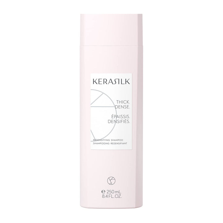 KERASILK Redensifying Shampoo |Leaves Hair Feeling Fuller & Thicker | Plumps Hair at Root for Denser Looking Strands | For Thinning, Weak Hair | 250ml
